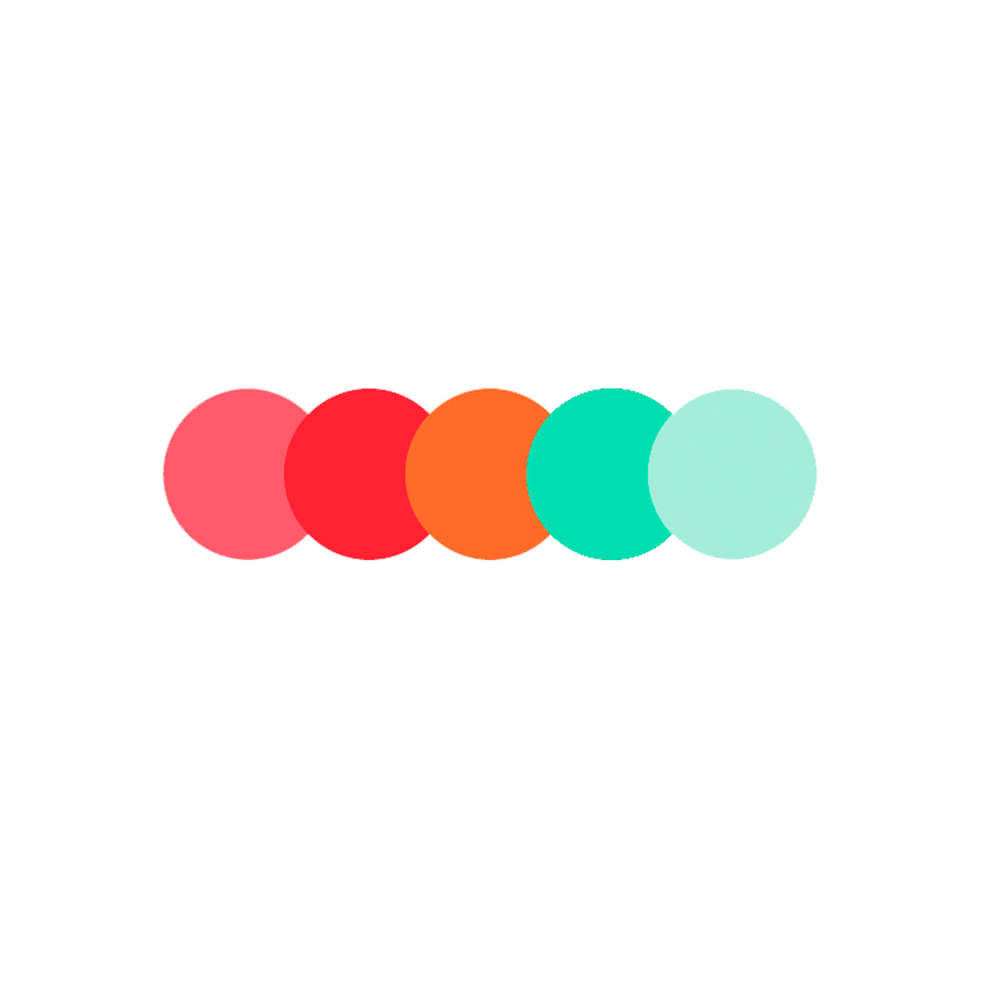 Placas dentales a colores